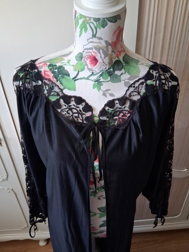 Negligee morgenmantel spitze - morgenmantel,