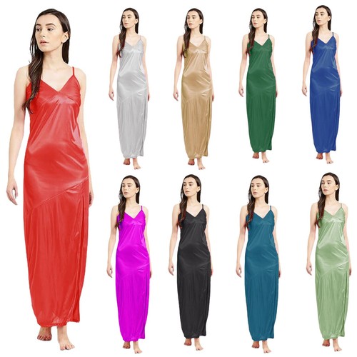 Damen morgenmantel kleid satin - kleid,